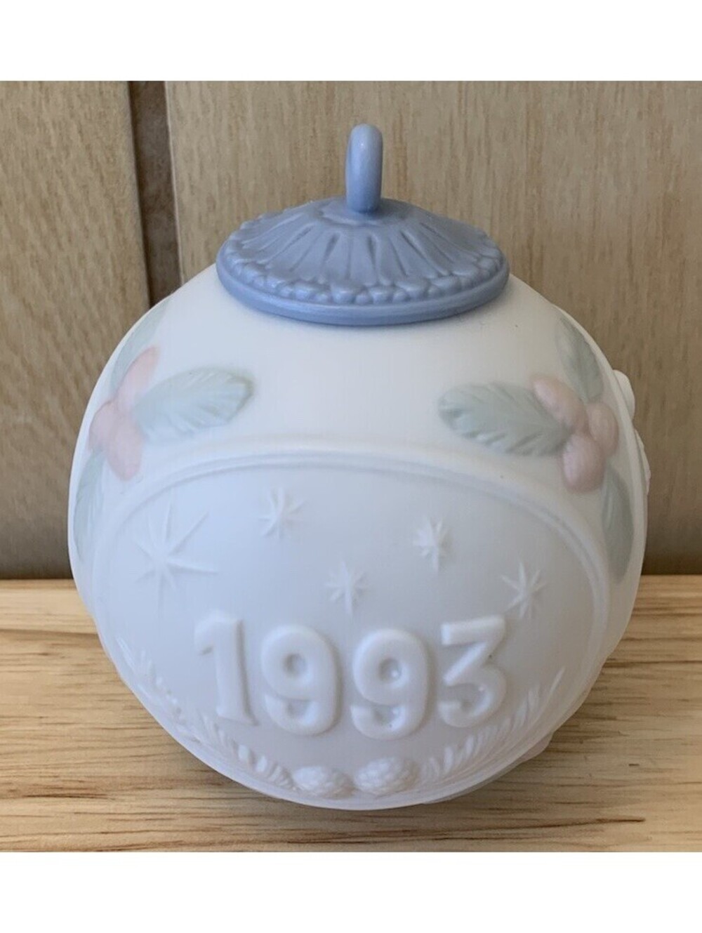 Lladro 1993 Porcelain Christmas Ornament Limited Edition Vintage